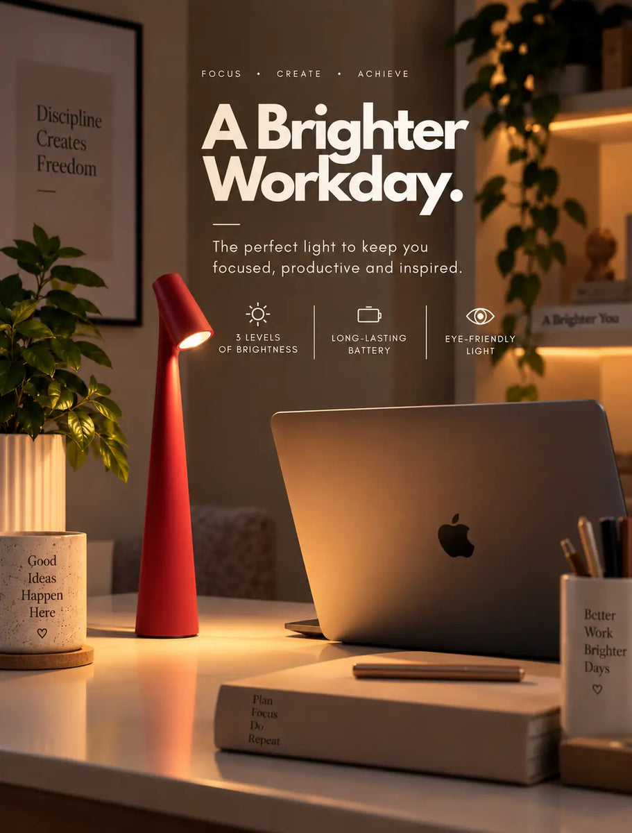 LumaArc Portable Touch Lamp