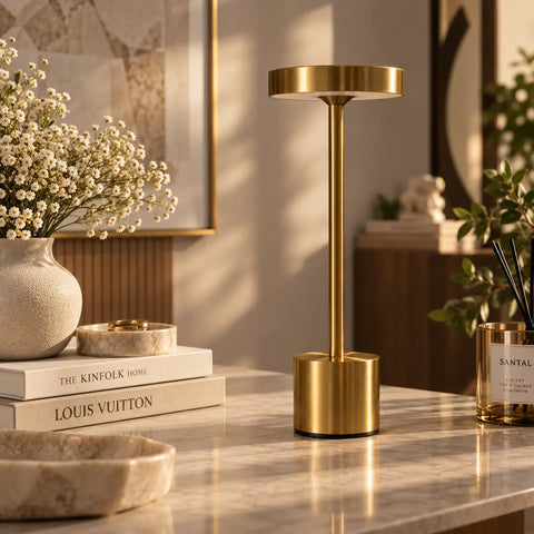 Aurelle Noctis Touch Lamp — TL-GD-001