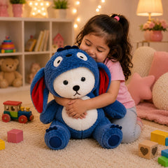 HonneyHearts Blue Puppy Plush Toy